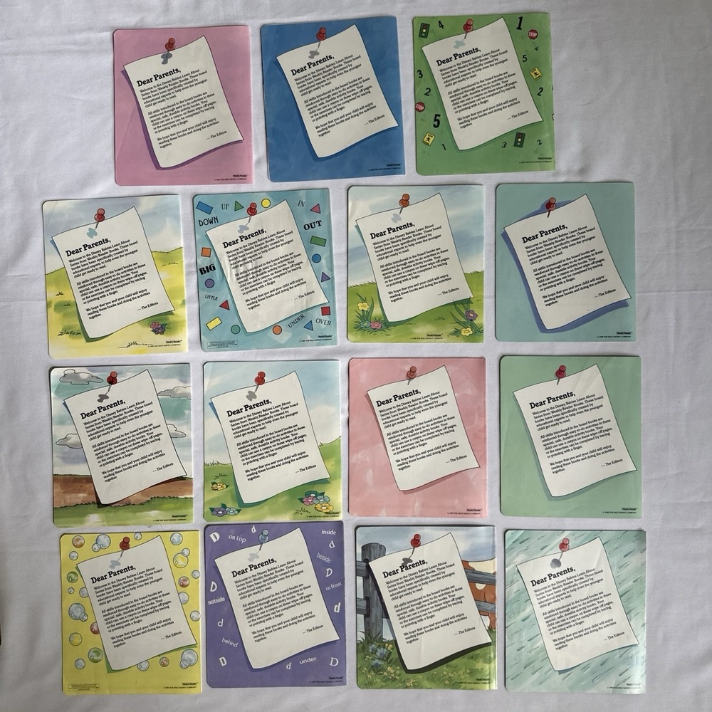 Vintage Disney Babies Learn About Soft Cover Wipe Clean Book Lot of 15 1987-1990 - Picture 15 of 16